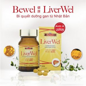 BEWEL LiverWel – BÍ QUYẾT DƯỠNG GAN TỪ NHẬT BẢN