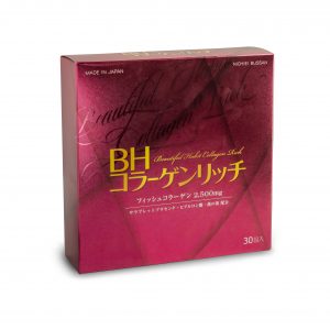 Bột uống Collagen Nichiei Bussan Beautiful Habit Rich 30 gói