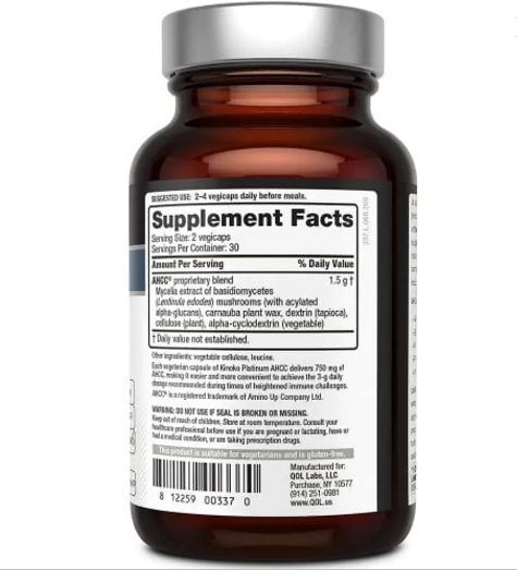 Quality Of Life Kinoko AHCC 750mg (1)