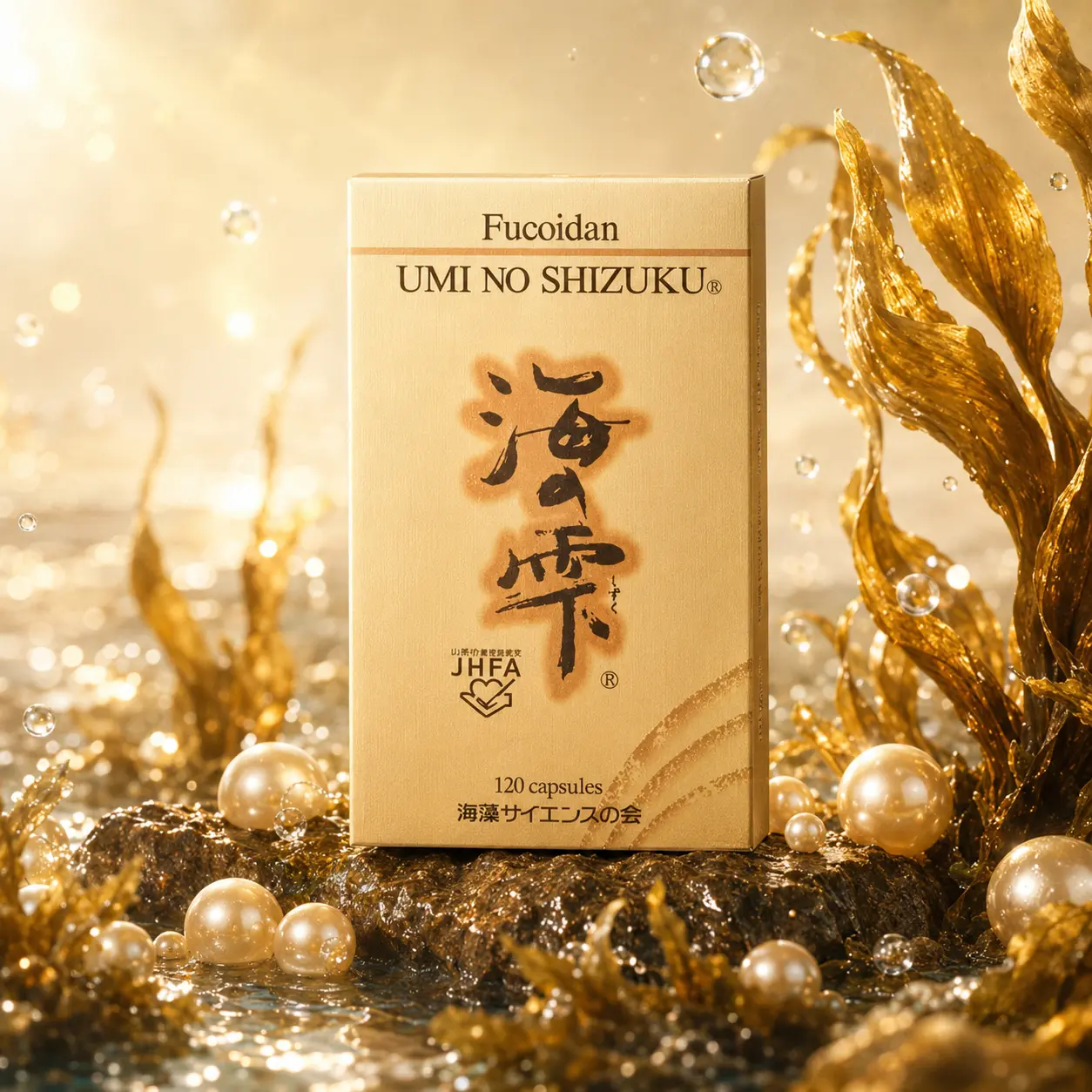 Fucoidan Umi No Shizuku 120 viên nhập khẩu